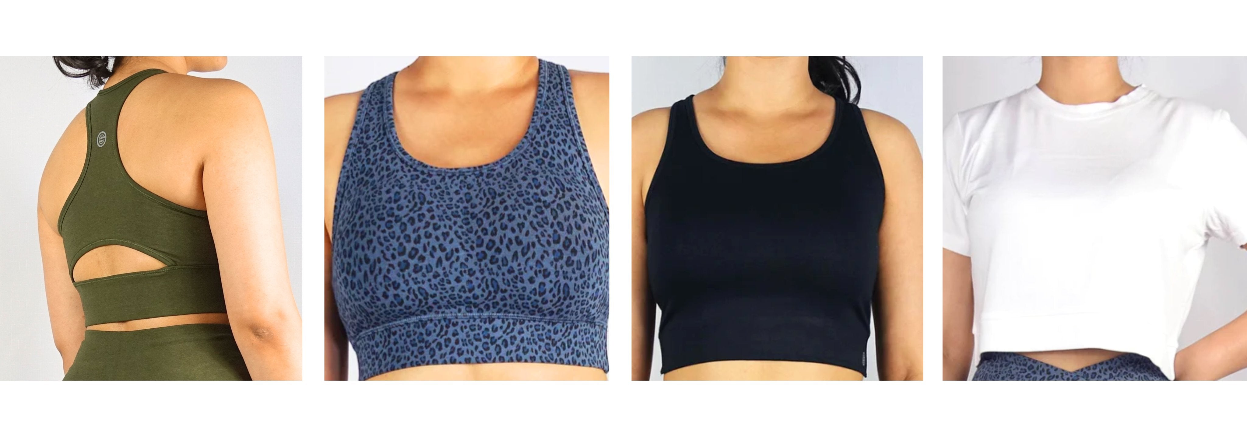 Super Soft Tops & Sports Bra Breathable Bamboo & Moisture Wicking