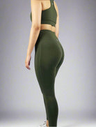 Bamboo-Khaki-Leggings-super soft and contour fit