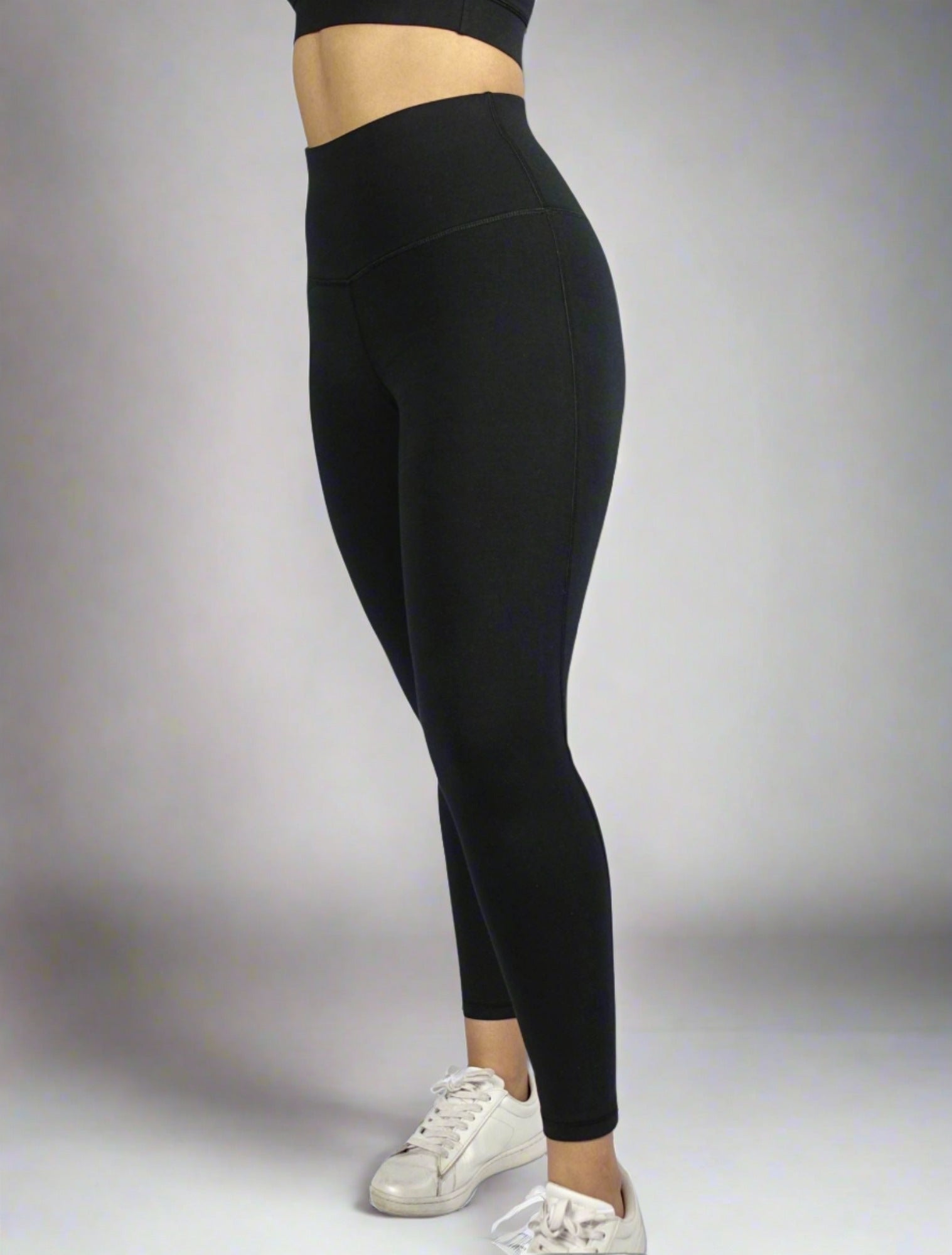 Buy Black Leggings With Pockets for Women, Yoga Pants, 5 High Waist Leggings,  Buttery Soft, One Size, Plus Size, 2XL Leggings, Workout Leggings Online in  India 